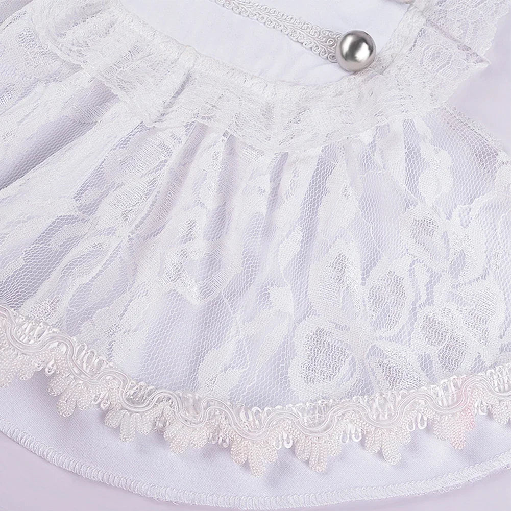Veylora 2026 Men's Gothic White Shirts And Blouses Tops Retro Victorian Medieval Lace Ruffles Stand Collar Puff Sleeve Shirt Clothing