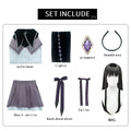 Veylora Puella Magi Madoka Magica Akemi Homura Cosplay Costumes Carnival Uniform Anime Halloween CostumesDress
