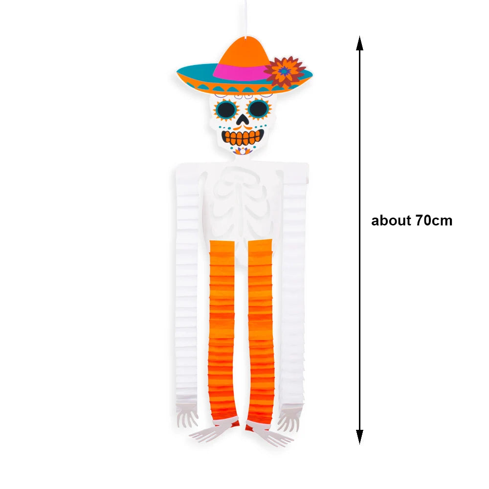 Veylora Halloween Hanging Decorations Pumpkin Witch Cat Vampire Ornaments Trick Or Treat Party Indoor Outdoor Garden Door Wall Decors