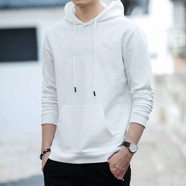 Veylora Hoodies 2024 New Men Harajuku Hooded Sweatshirts Casual All-match Pullover Streetwear Sweater Fashion Clothing Sweatshirt Hoodie