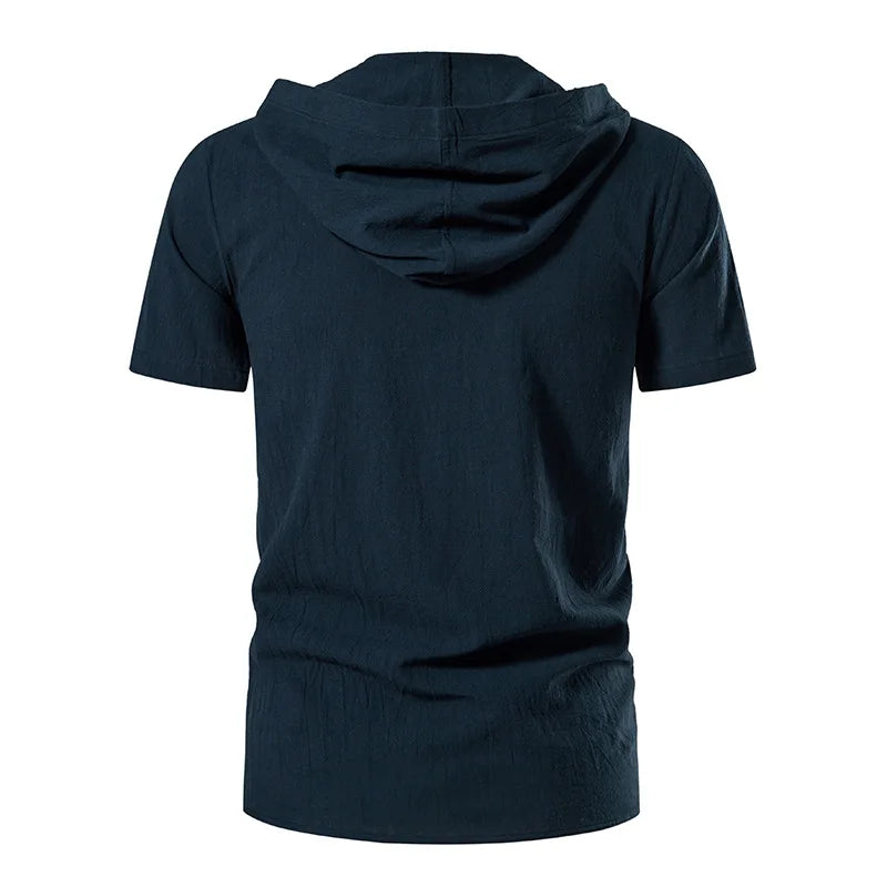 Veylora Mens Pirate Shirt Summer Men Retro Renaissance Medieval Gothic Victorian Halloween Costume Casual Linen Lace Up Hippie Shirts