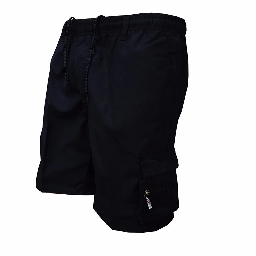 Veylora Men's Tactical Cargo Shorts Fashion Pocket Military Shorts Summer Camouflage Jogging Sports Casual Male Work Hiking Short Pants